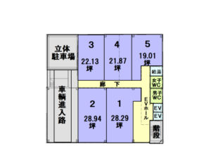 １階間取図