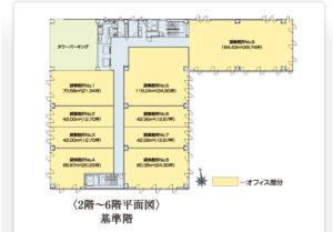 ２～６階平面図